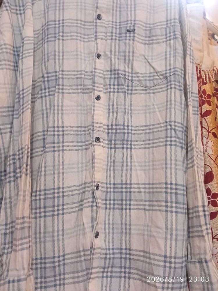 Men's Plaid Long Sleeve Shirt