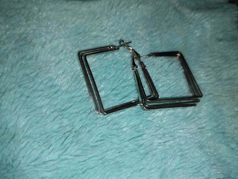 Square Hoop Earrings