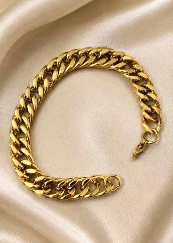 Chunky Gold Chain Bracelet for men