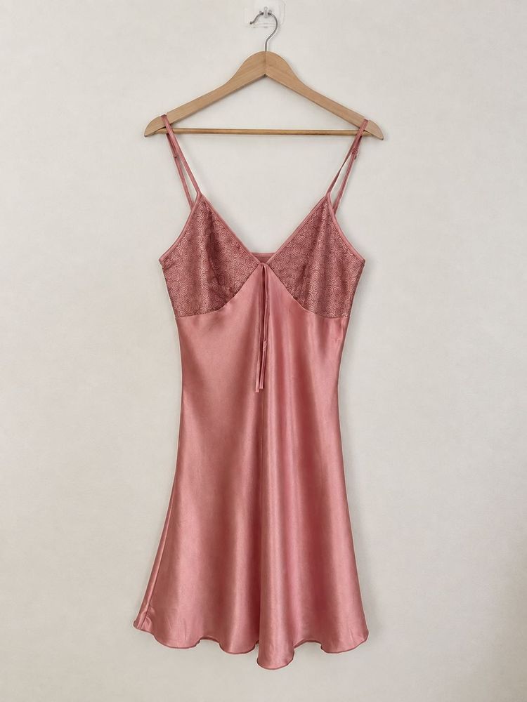 Satin Lace Nightgown