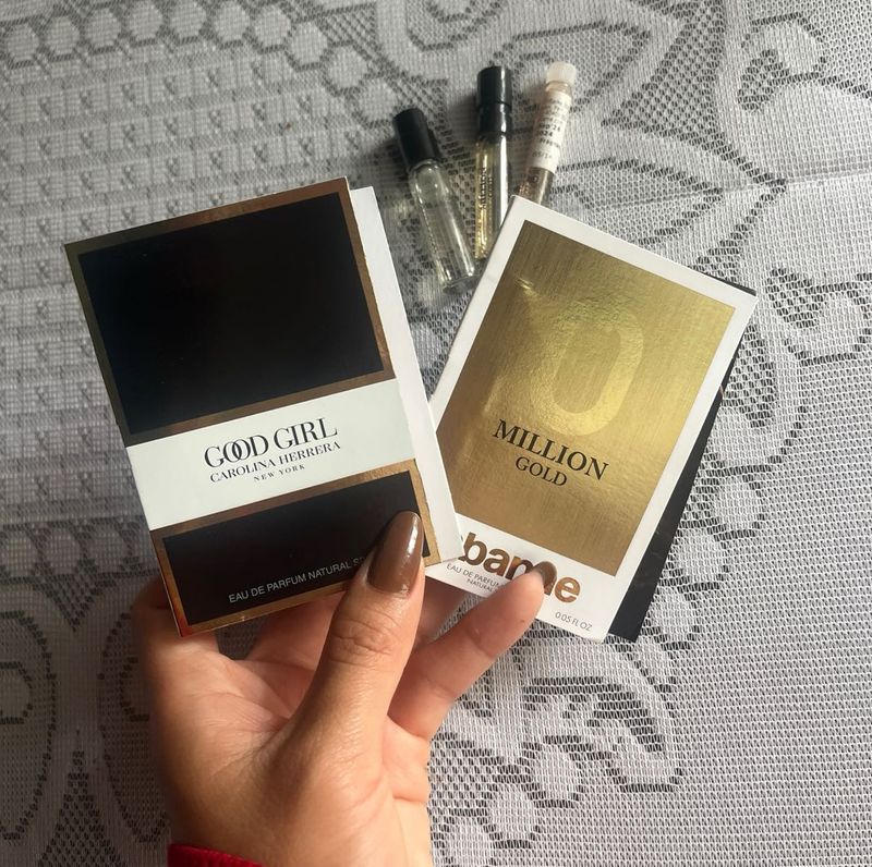 Carolina Herrera &amp; Paco Rabanne Perfume Samples