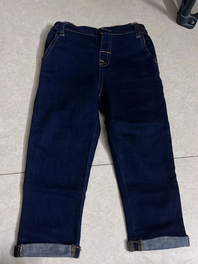Boys/Girls' Blue Denim Jeans Bag FREE