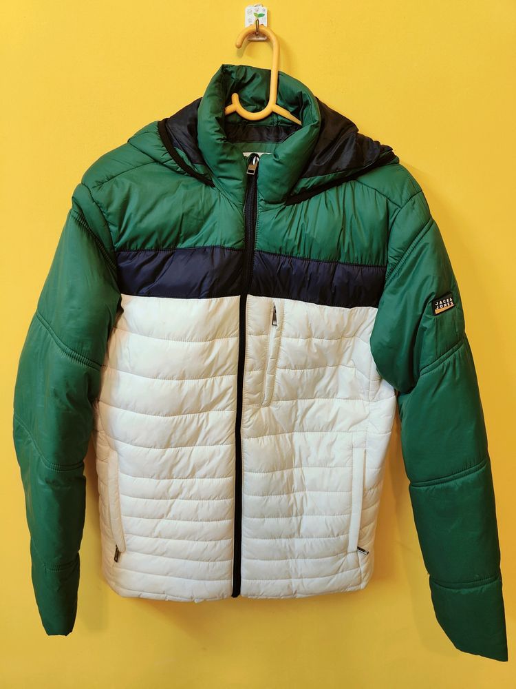 Jack &amp; Jones Original Men's Puffer Hoodie Jacket