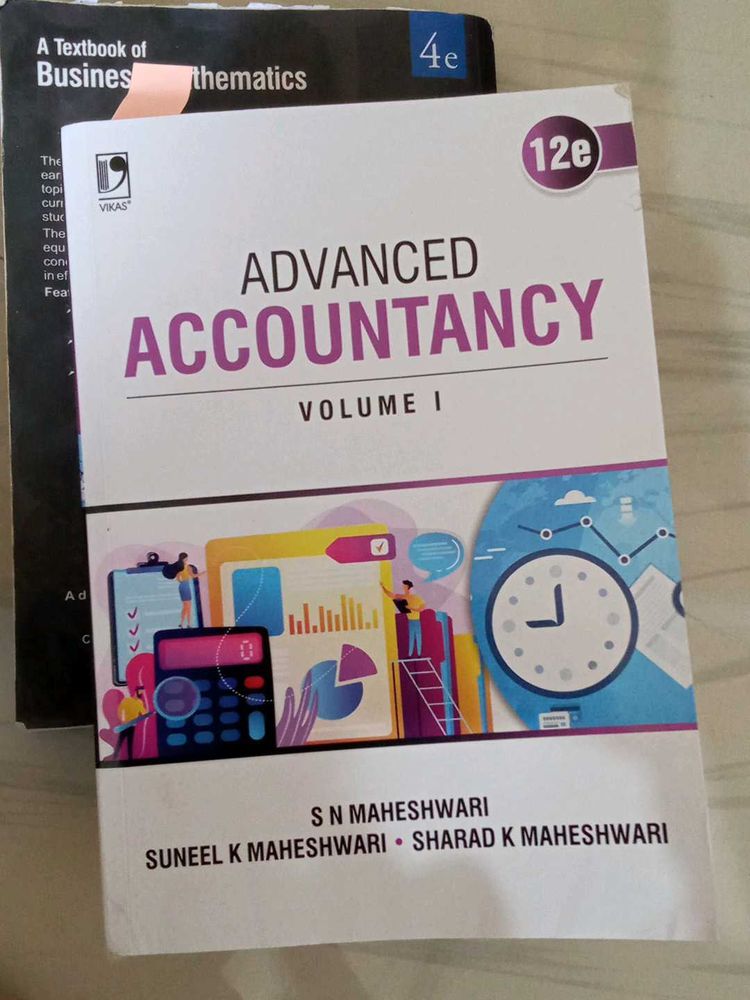 Advanced Accountancy Volume I Textbook