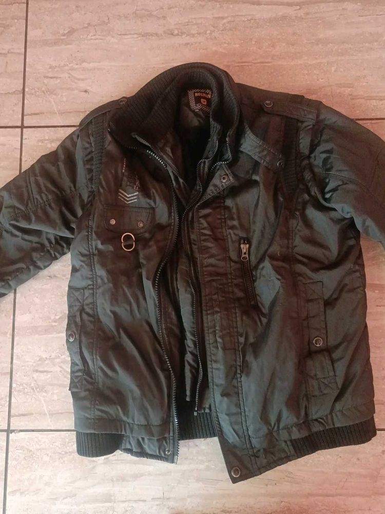 black Padded Jacket