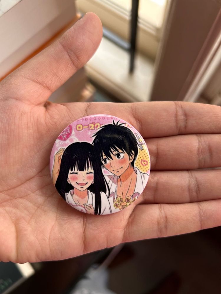 kimi ni todoke sawako kazehaya badge