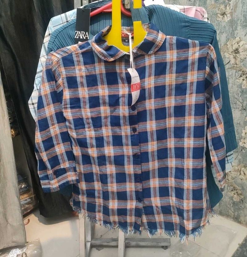 Zara Plaid Shirt