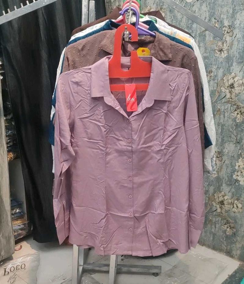 Mauve Casual Shirt