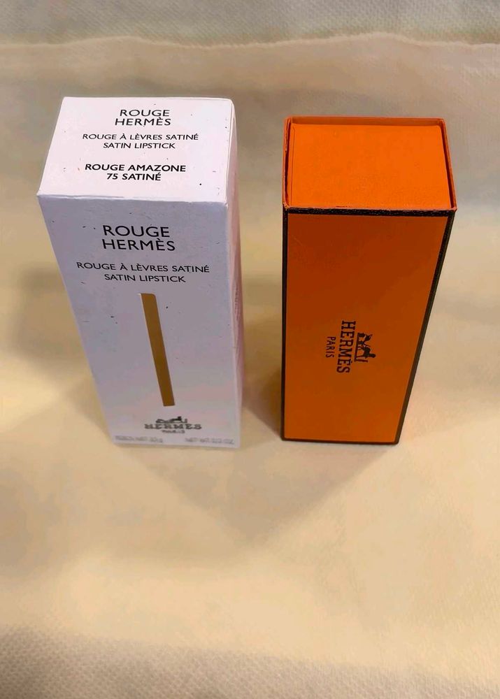 Hermes Rouge Satin Lipstick 75