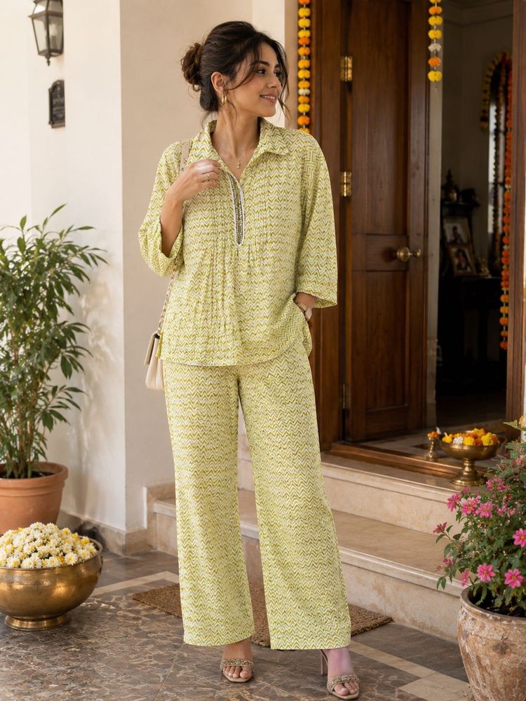 Patterned Co-ord set