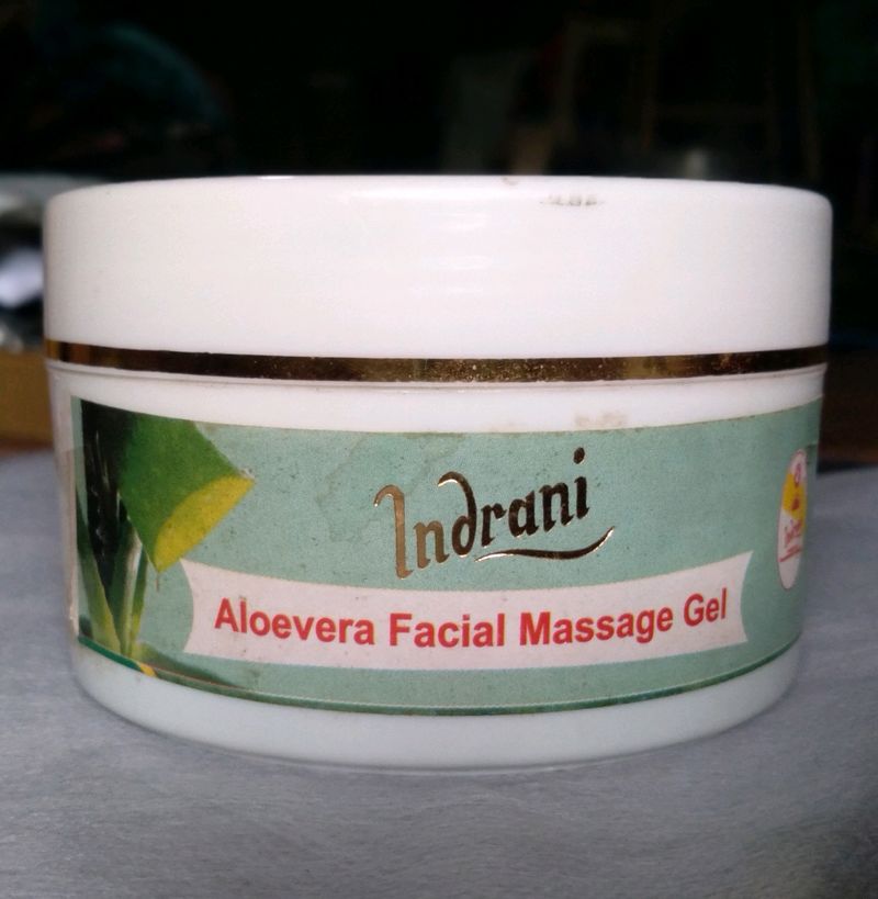Indrani Cosmetic Aloe Vera Facial Massage Gel