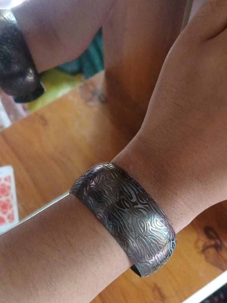 Unique Engraved Bangle Bracelet