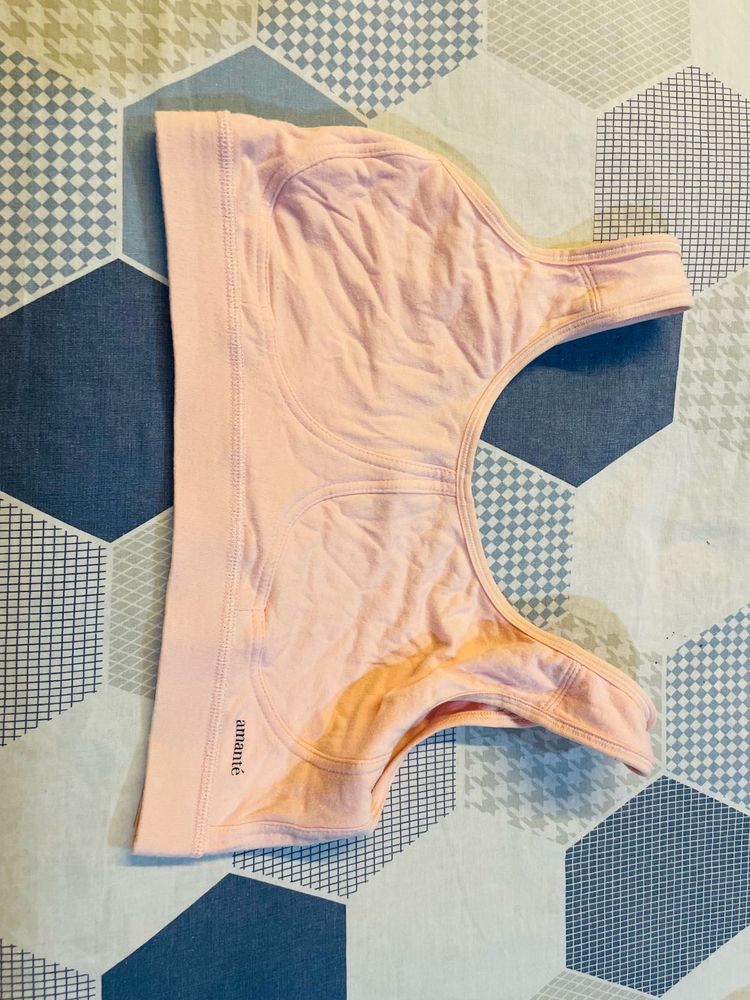 Branded Amante Pink Sports Bra