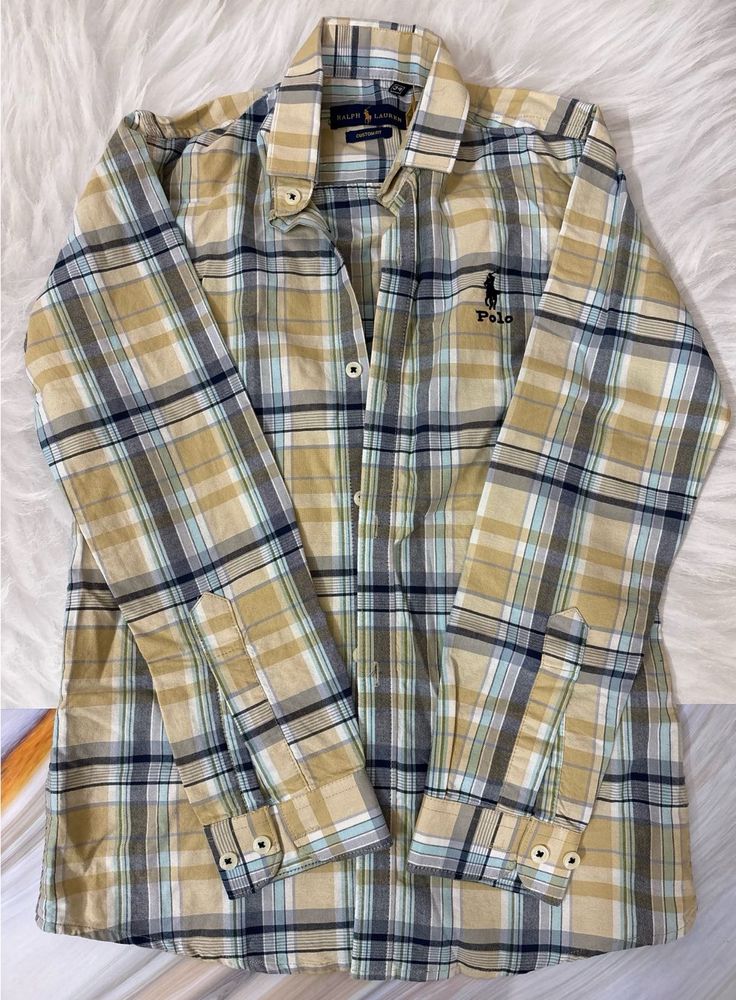 Polo Ralph Lauren Plaid Shirt 13-15 yrs