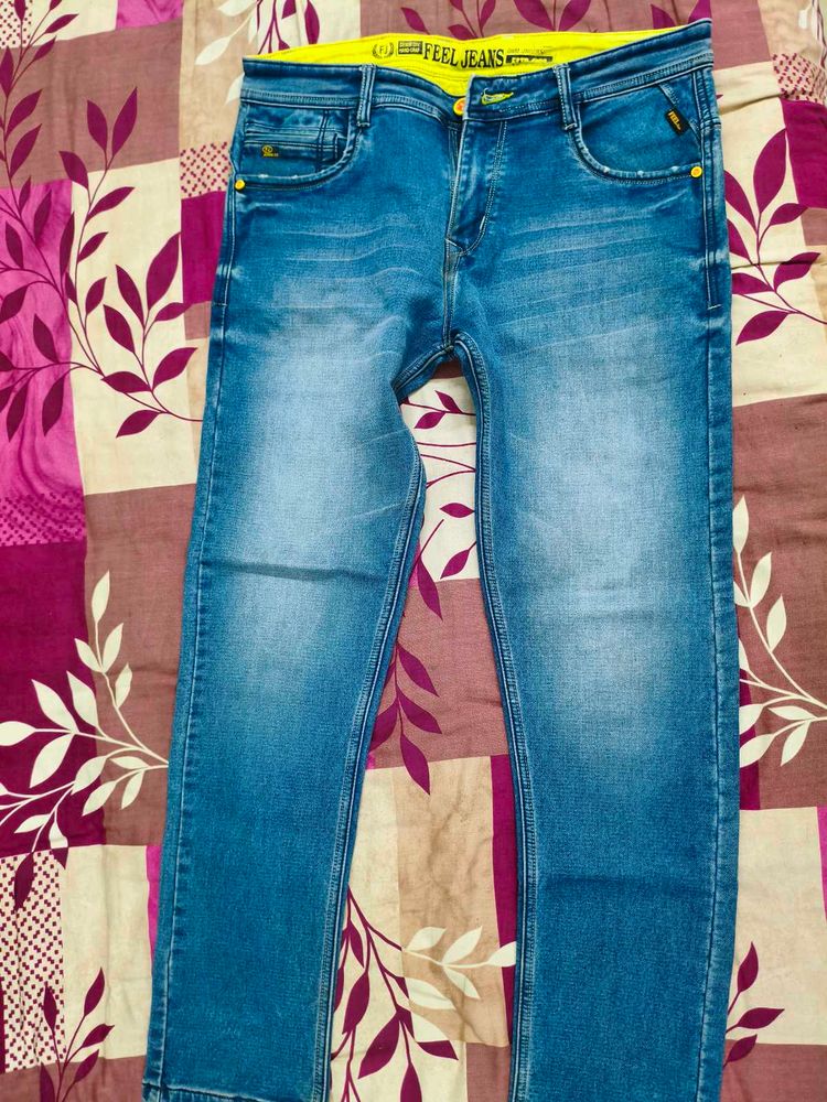 Men's Blue Skinny jeans