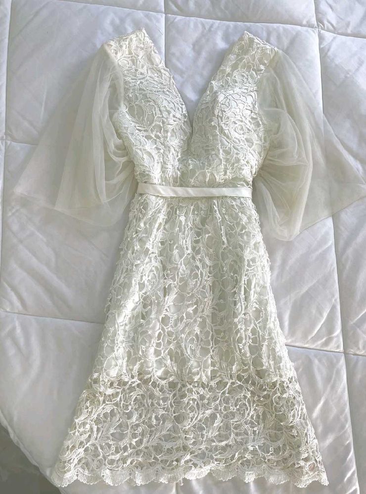 White Lace Dress