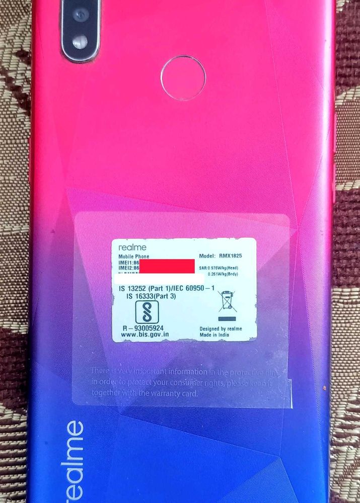 Vintage Realme 3 Mobile Phone
