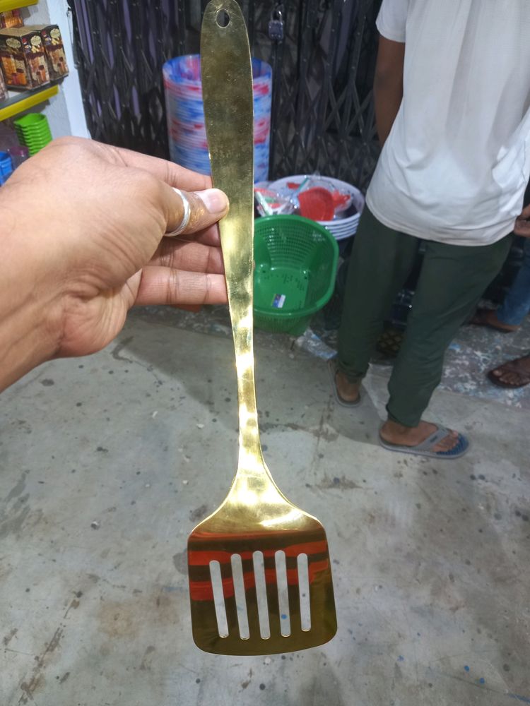 Brass Coated Spatula
