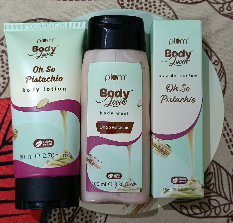 Plum Body Lovin' Pistachio Set