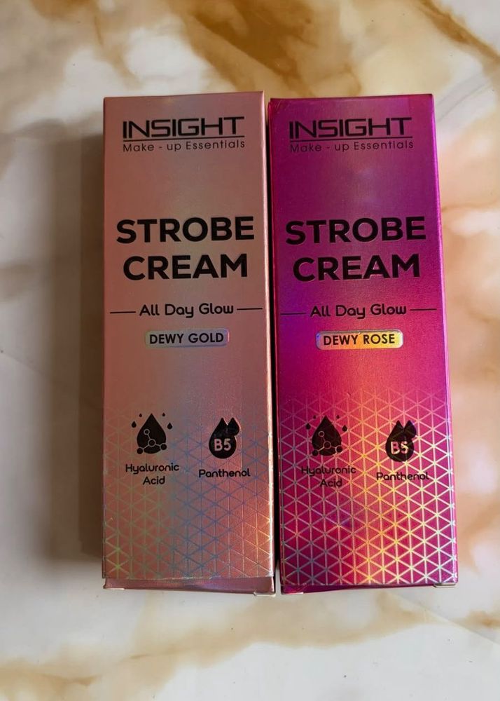 Insight Strobe Cream Duo - Dewy Gold &amp; Rose