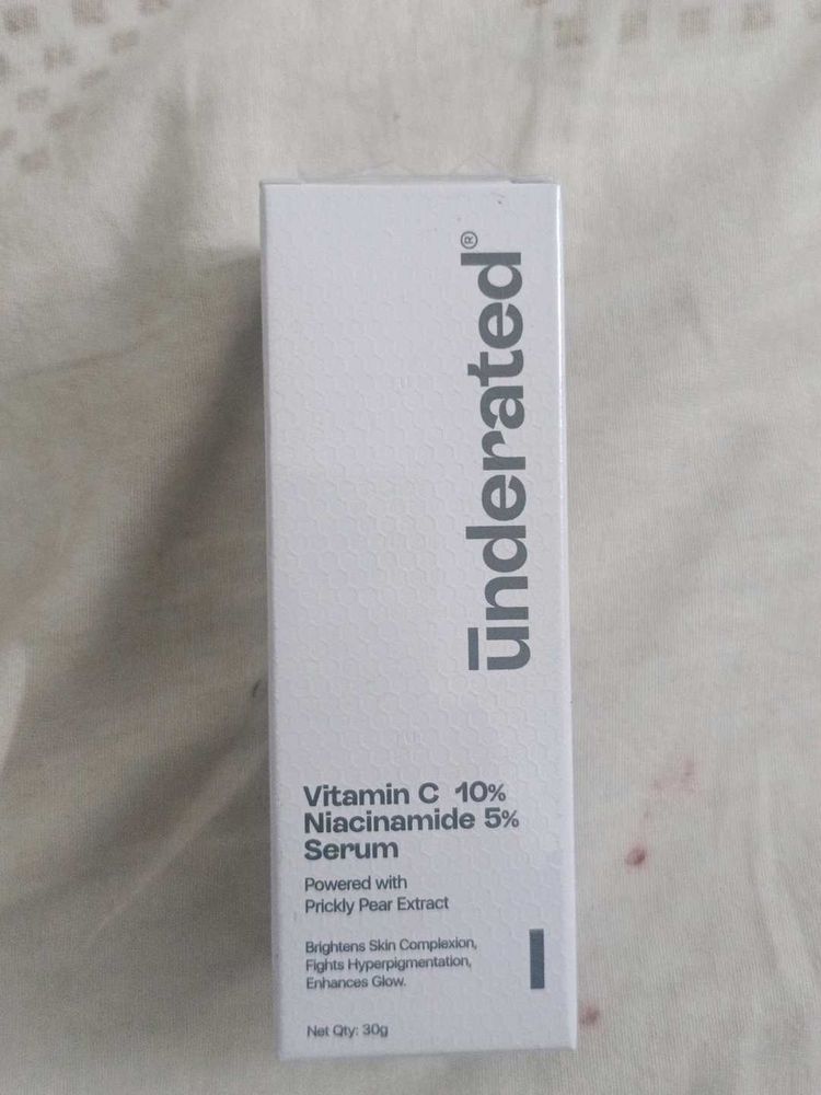 Underated Vitamin C &amp; Niacinamide Serum