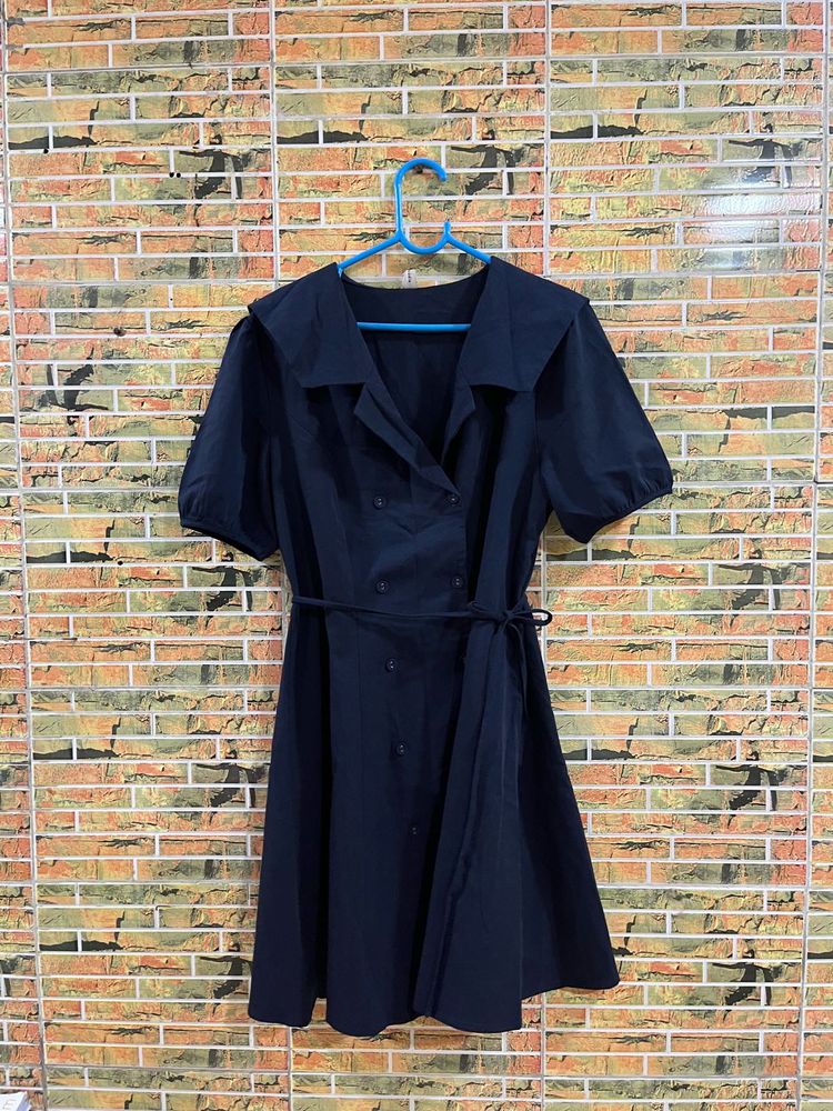 Navy Blue Formal Dress
