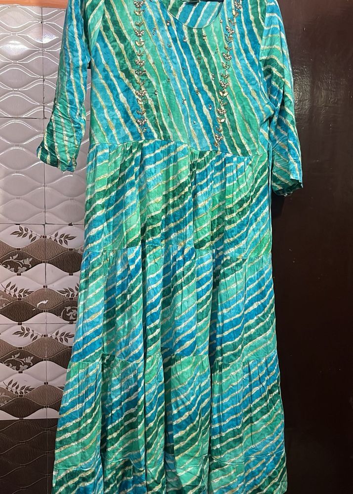 Anarkali gown