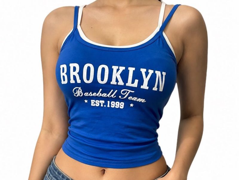 Blue Brooklyn Cami Top