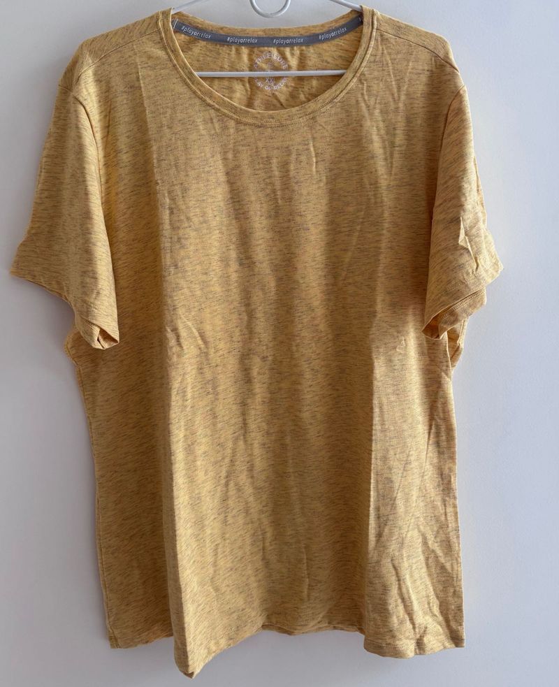 Jockey - Yellow Heathered Tee