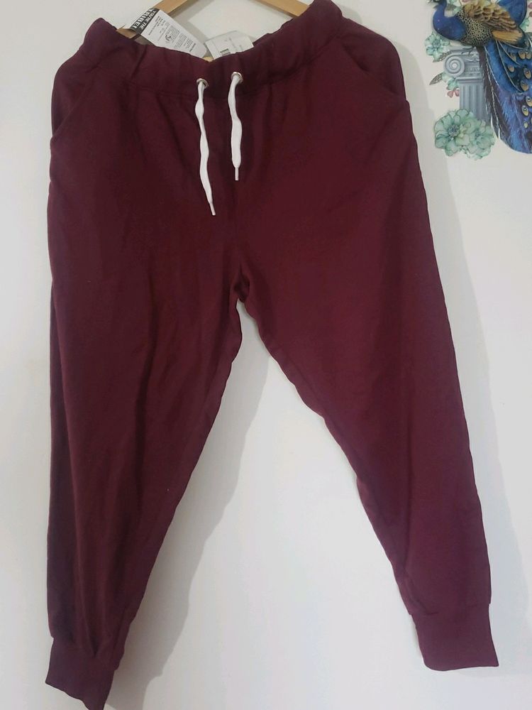 Maroon Joggers
