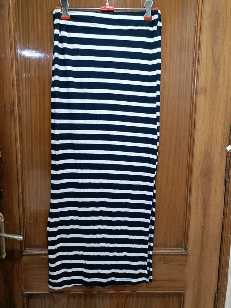 Long Straight Skinny Skirt