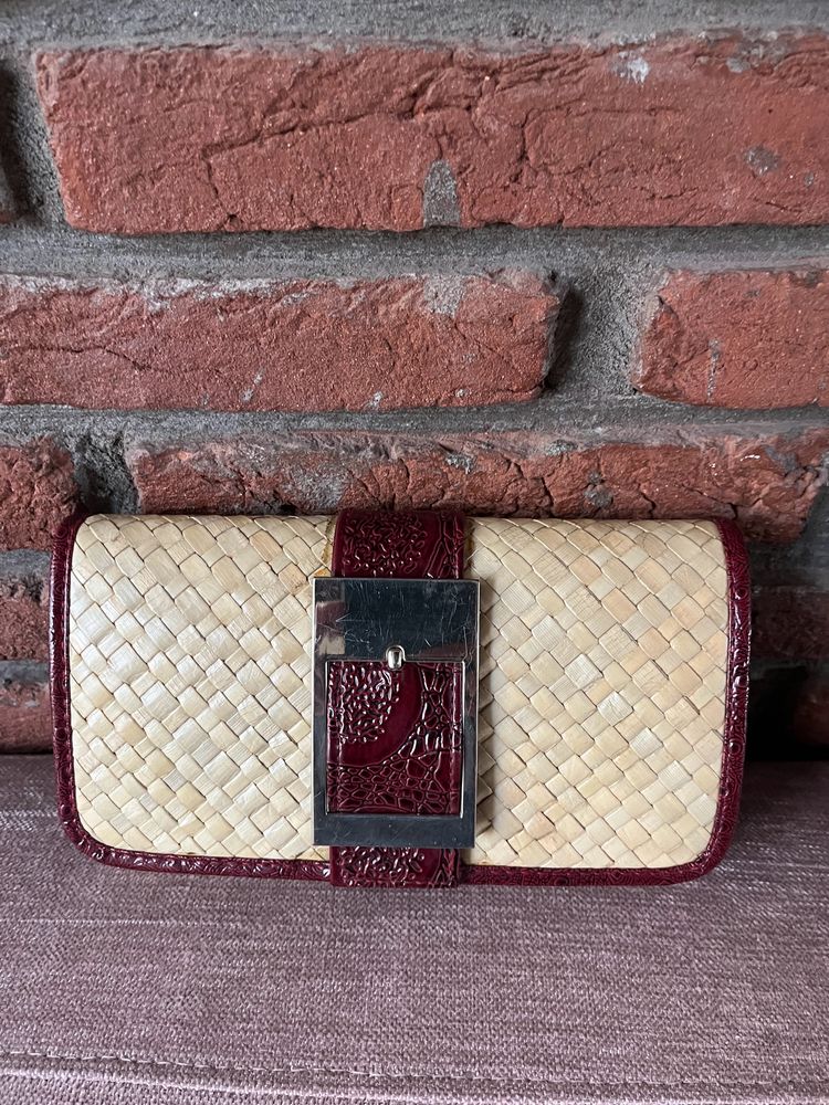 Bamboo Designer Clutch