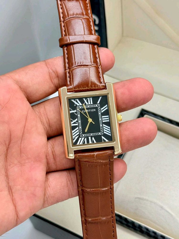 CartieR (COPY) Classic Rectangle Watch FOR MENS