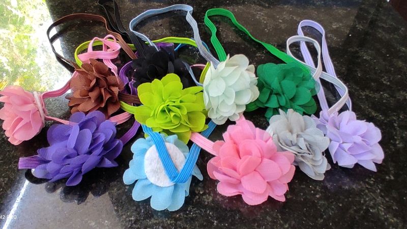 Kids Flower Head Bands