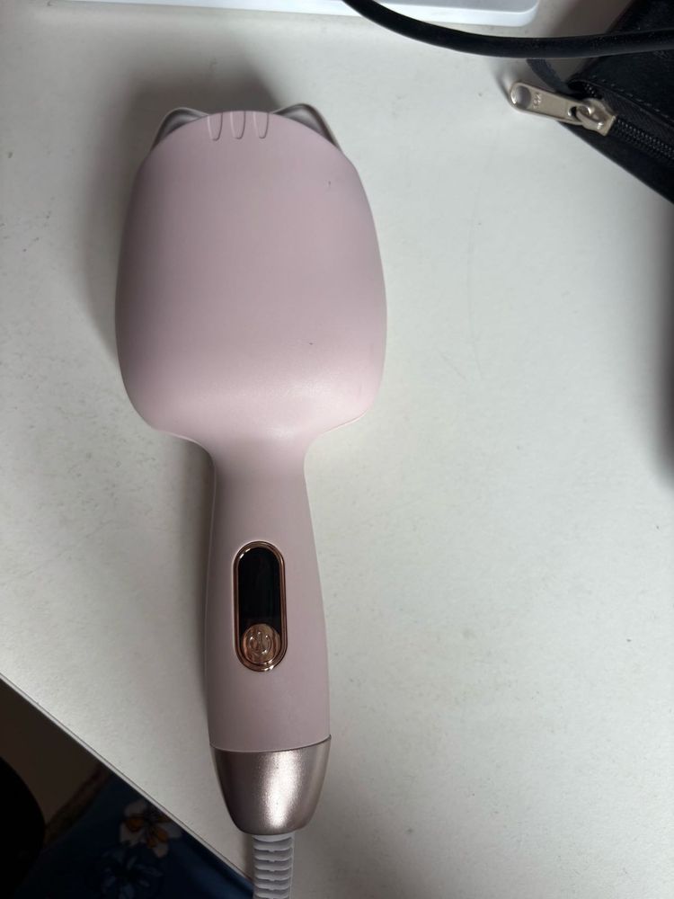 Cute Cat Ear Hair Straightener Brush