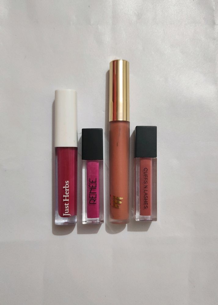 Combo Of 4 Lipsticks