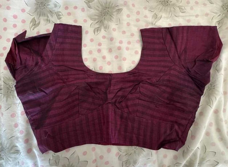 Wine Purple Blouse