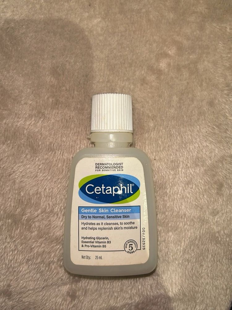 Cetaphil cleaner try bottle