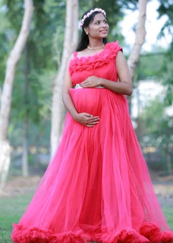 Elegant Maternity Gown