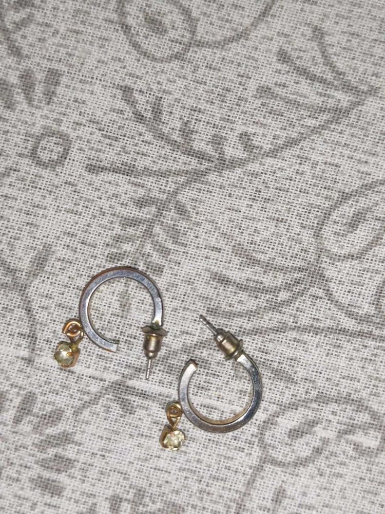 Chic Hoop Earrings diamond