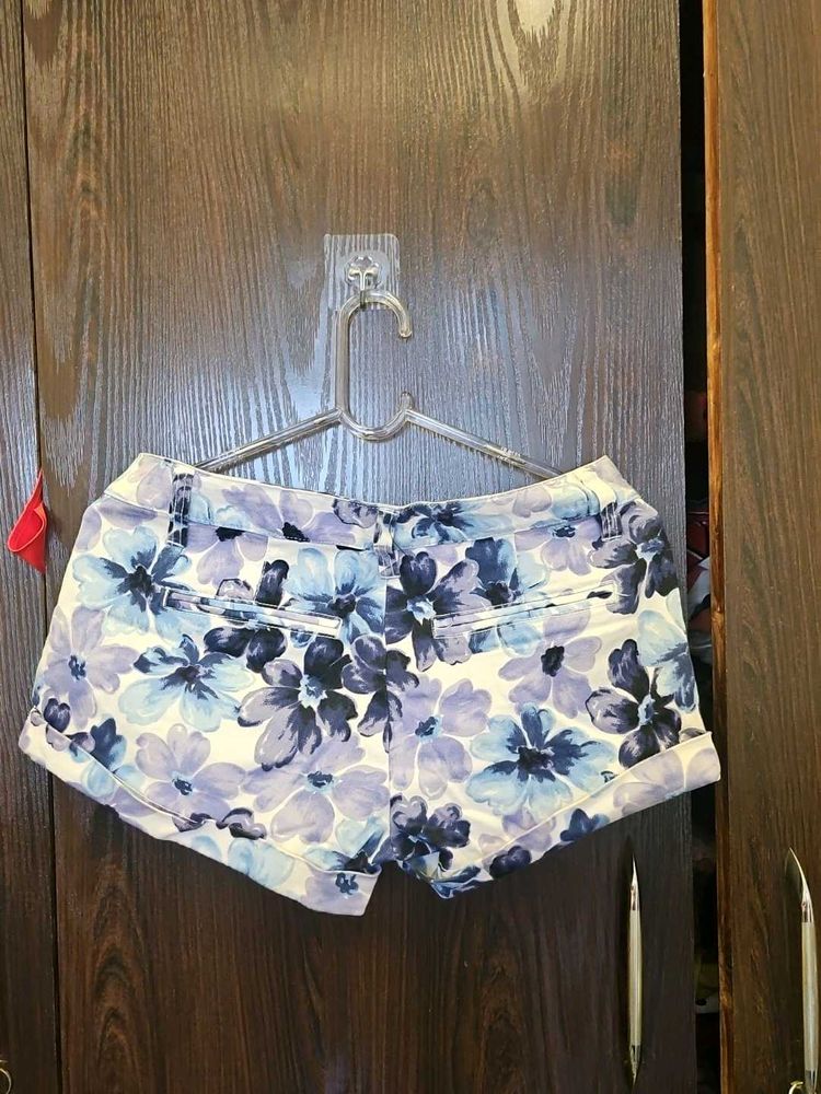 Floral Print Shorts