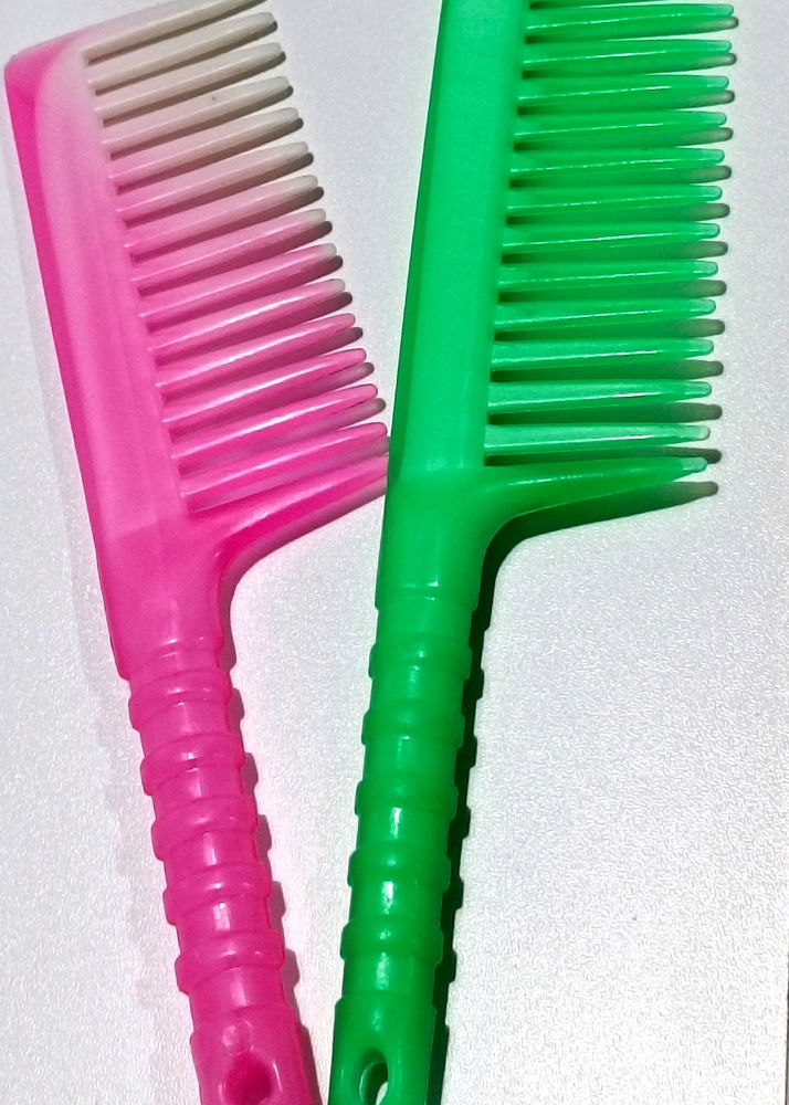 Hair Combs For Women &amp; Men( Pink, Green)