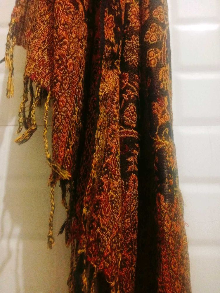 Combo Wooven Shawl &amp; Scarf For Women
