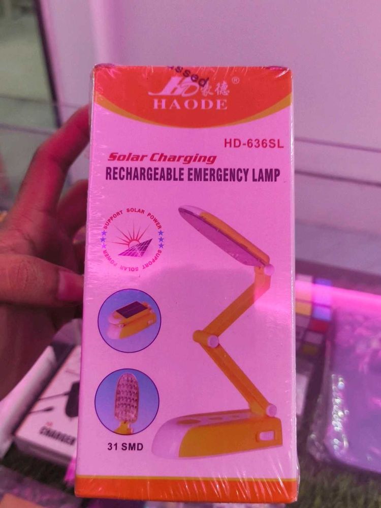 HAODE Solar Charging Emergency Lamp