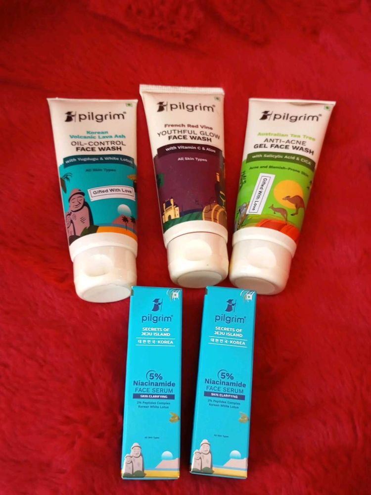 Pilgrim Face Wash &amp; Serum Set