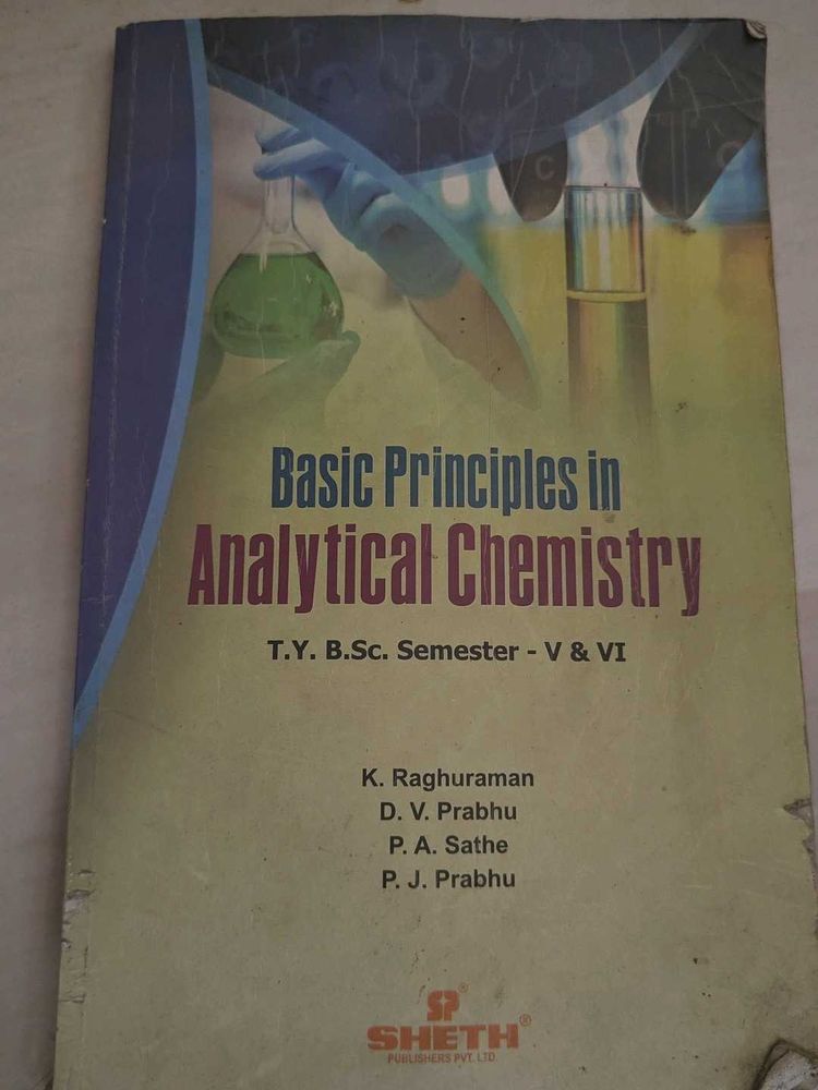 Basic Principles in Analytical Chemistry