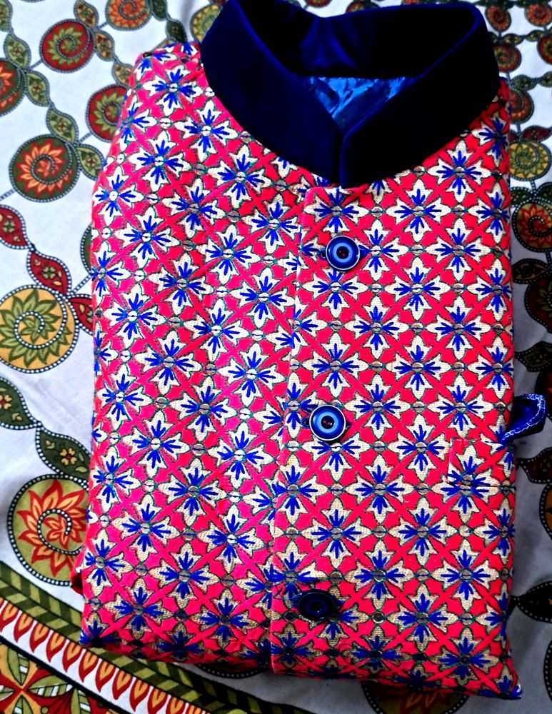 NEW Jacquard Sherwani Kurta