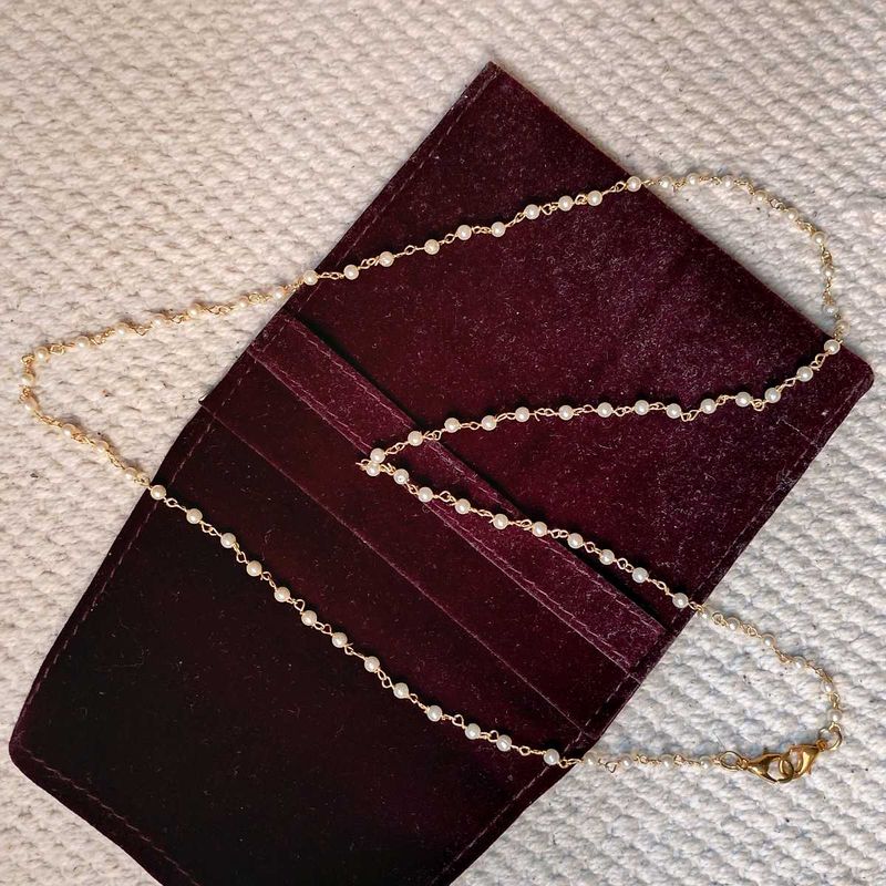 Double Claw Beaded Chain