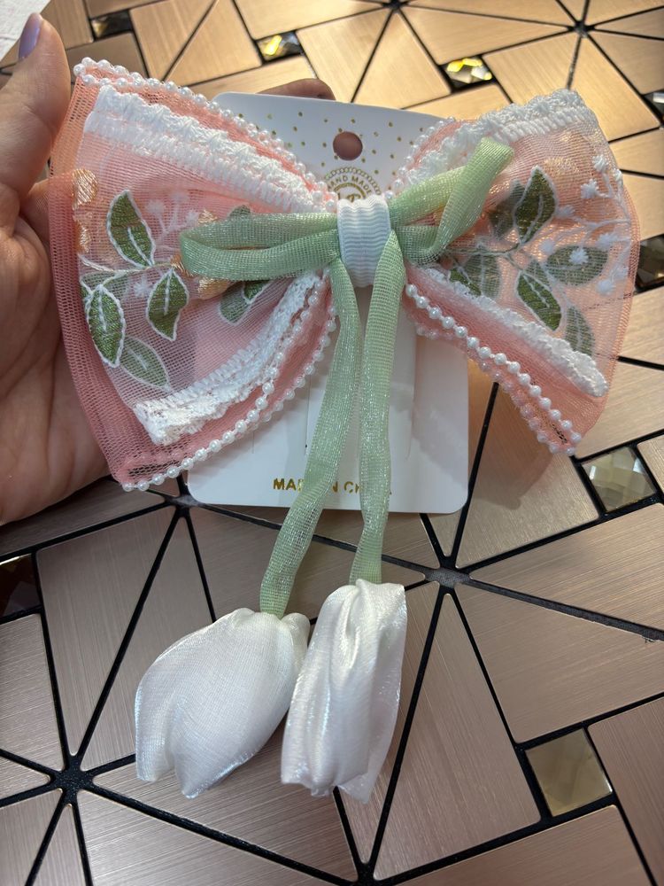 set of Three hair bows