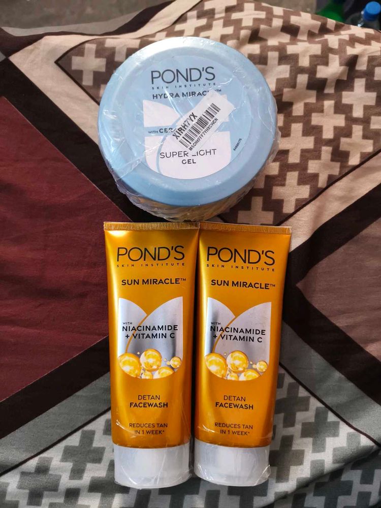face wash &amp; moisturizer